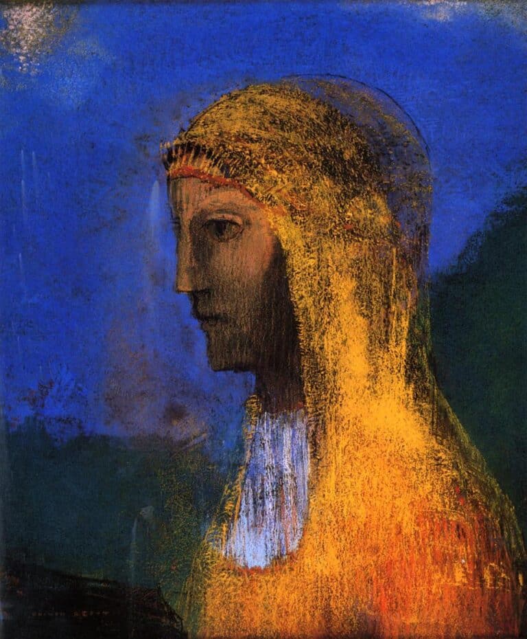 La druidesse – Odilon redon Odilon Redon