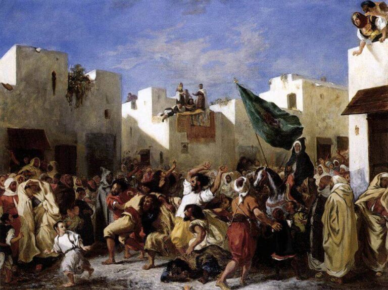 Les fanatiques de Tanger – Eugène Delacroix Eugène Delacroix