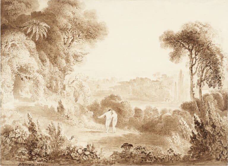 Le jardin d’Eden – John Martin John Martin