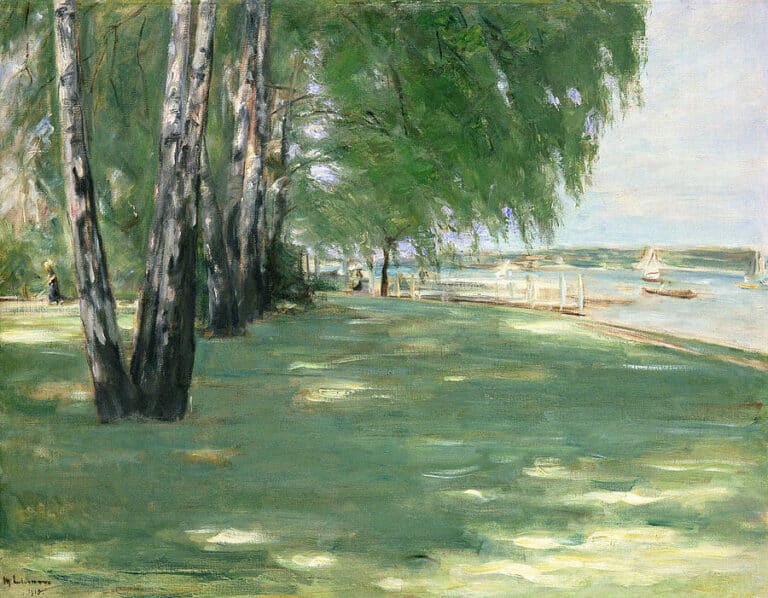 Le jardin de l’artiste à wannsee – Max Liebermann Max Liebermann