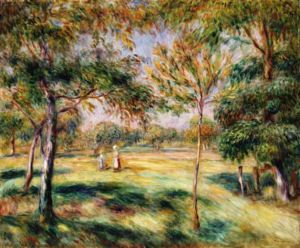 La Clairière – Pierre-Auguste Renoir Pierre-Auguste Renoir