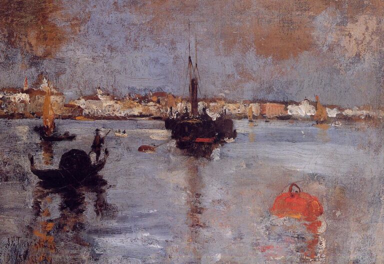 The Grand Canal, Venice – John Henry Twachtman John Henry Twachtman