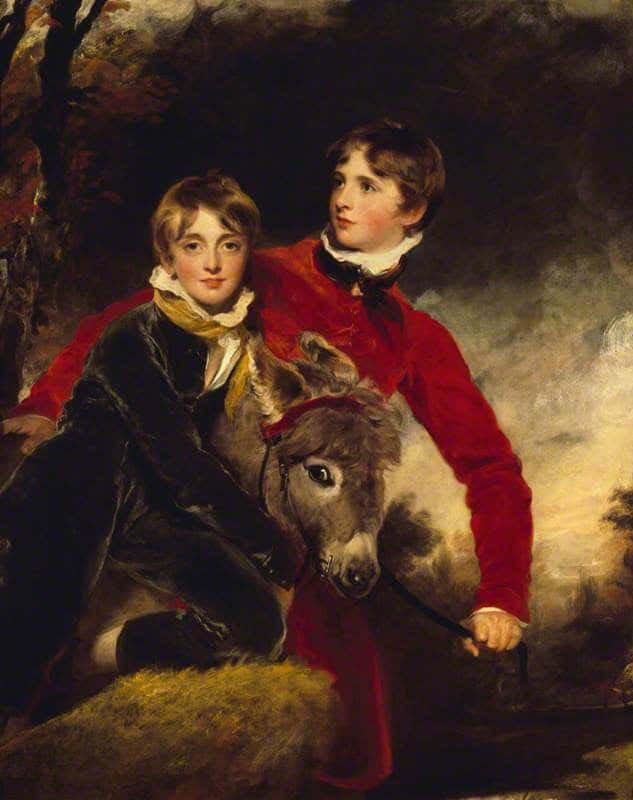 Les Maîtres Pattison. William Henry Ebenezer Pattison, et son frère Jacob Howell Pattison – Thomas Lawrence Thomas Lawrence