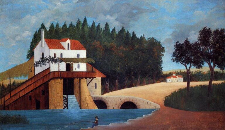 Le Moulin – Henri Rousseau Henri Rousseau