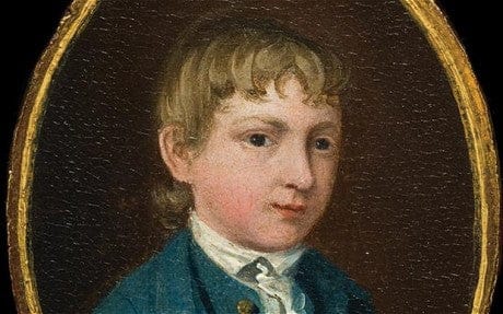 Le portrait miniature d’un jeune garçon (autoportrait supposé) – Thomas Gainsborough Thomas Gainsborough