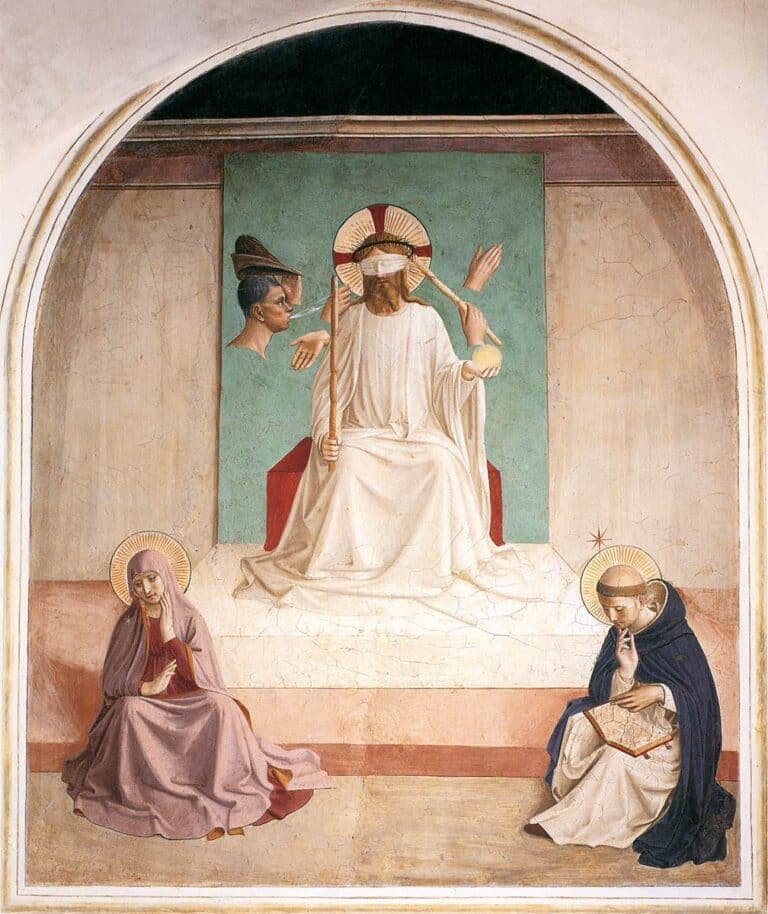 La moquerie du Christ – Fra Angelico Fra Angelico