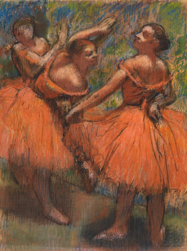Danseuses en rouge – Edgar Degas Edgar Degas