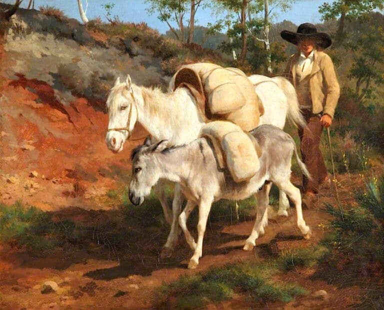 The Return from the Mill – Rosa Bonheur Rosa Bonheur