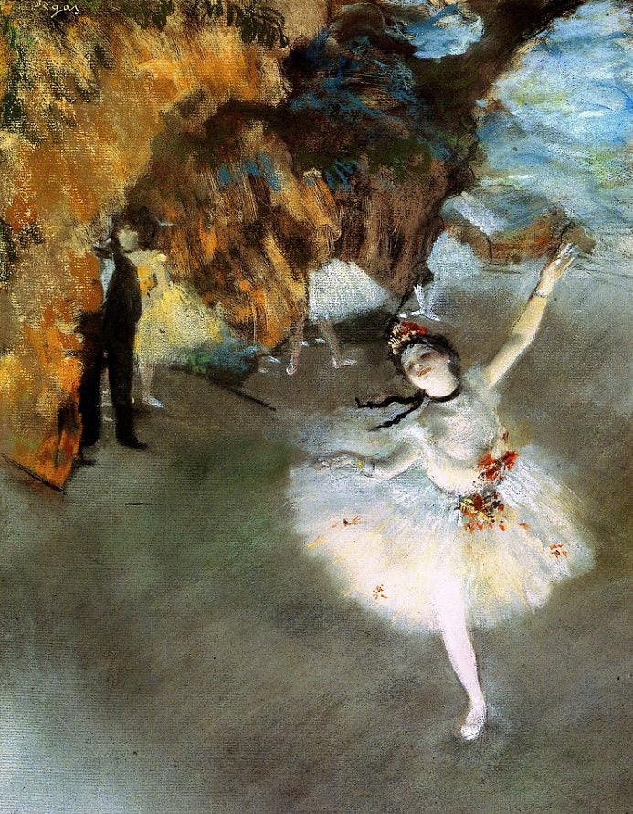 L’étoile, ou la danseuse sur la scène – Edgar Degas Edgar Degas