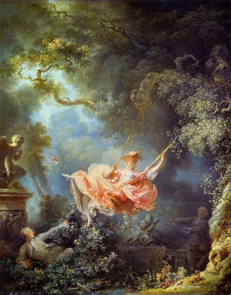 Les hasards heureux de l’escarpolette – Jean-Honoré Fragonard Jean-Honoré Fragonard