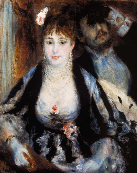 La boîte à théâtre – Pierre-Auguste Renoir Pierre-Auguste Renoir