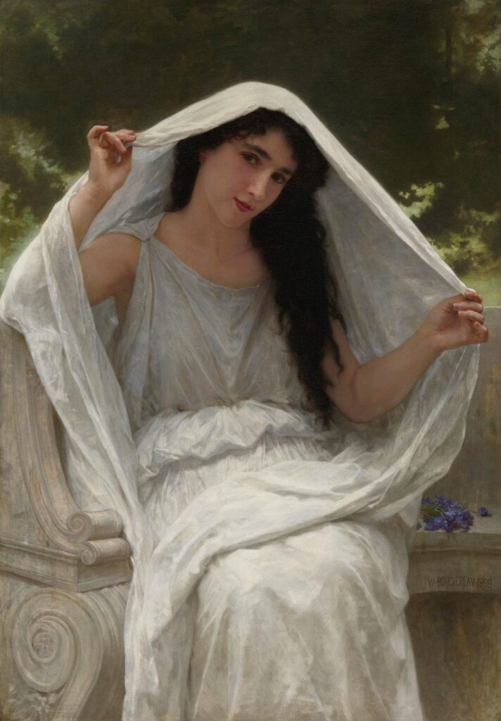 Le Voile – William Bouguereau William Bouguereau