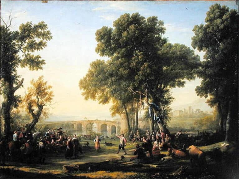 La Fête villageoise – Claude Lorrain Claude Lorrain