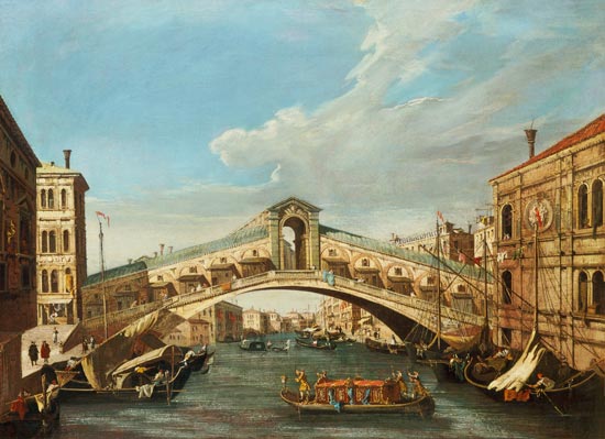 Le pont du Rialto, Venise – Giovanni Antonio Canal Giovanni Antonio Canal