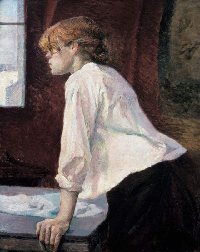 La Blanchisseuse – Toulouse Lautrec Henri de Toulouse-Lautrec