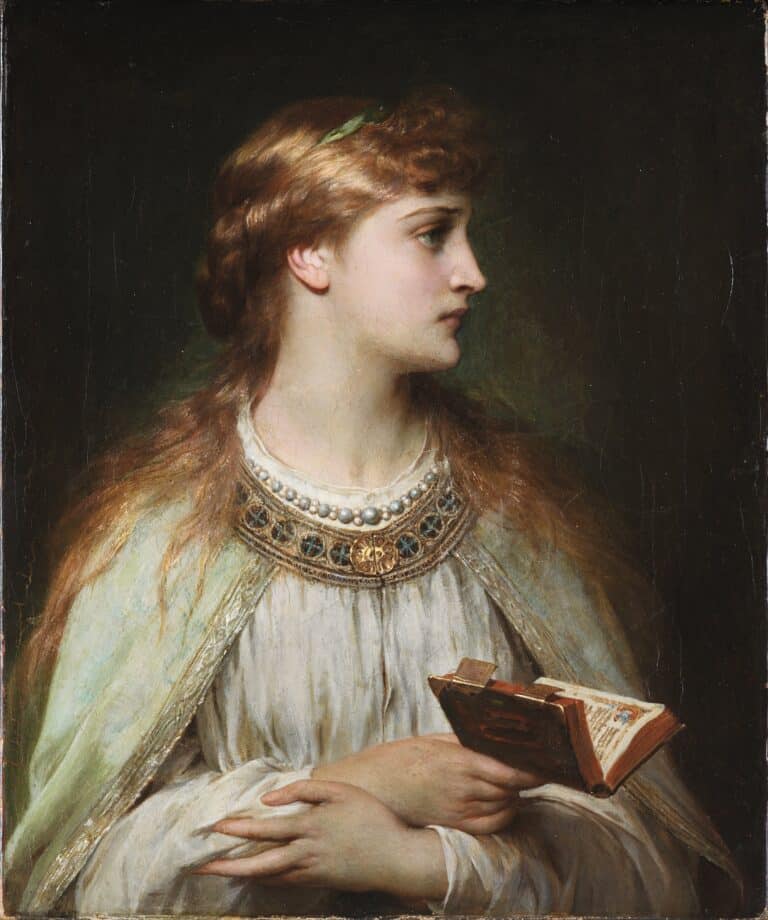 Ofelia – Thomas Francis Dicksee Thomas Francis Dicksee