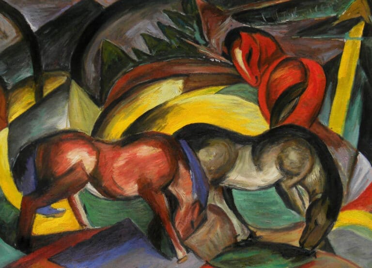 3 chevaux – Franz Marc Franz Marc