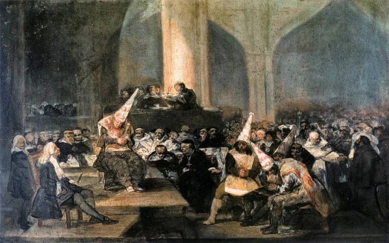 Tribunal de l’Inquisition – Francisco de Goya Francisco de Goya