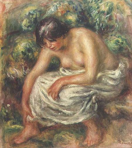 La toilette après le bain – Pierre-Auguste Renoir Pierre-Auguste Renoir