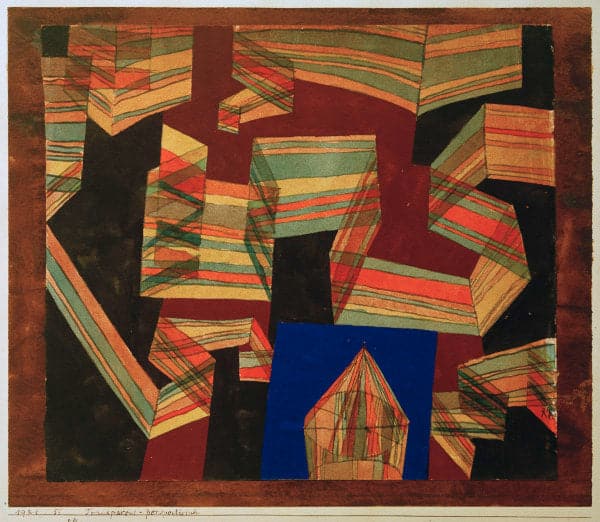 Perspective en transparence, 1921 – Paul Klee Paul Klee