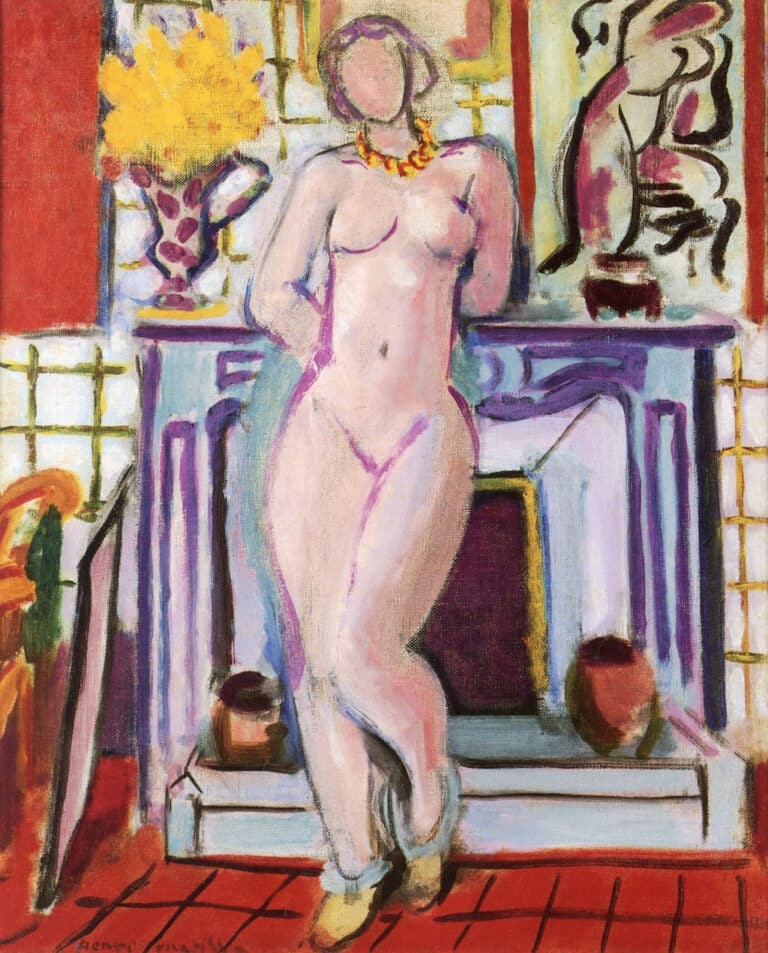 Nu à la cheminée – Matisse Henri Matisse