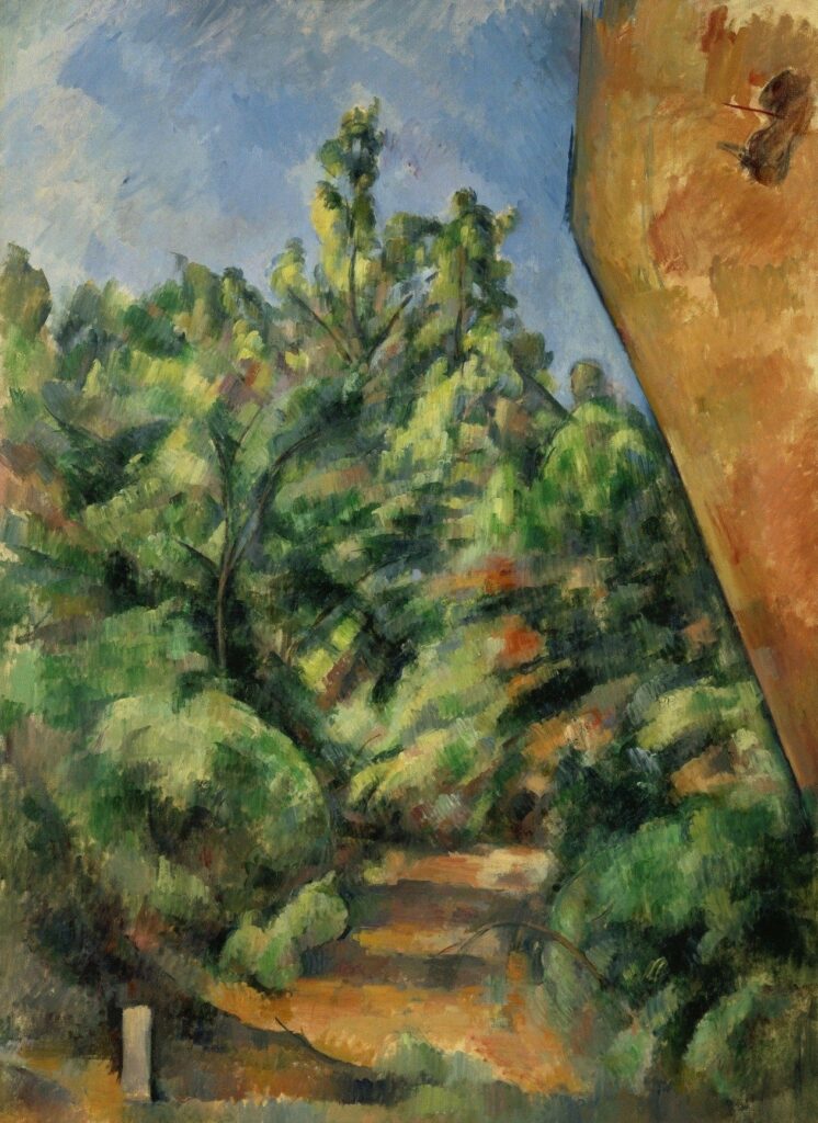 Le rocher rouge – Paul Cézanne Paul Cézanne