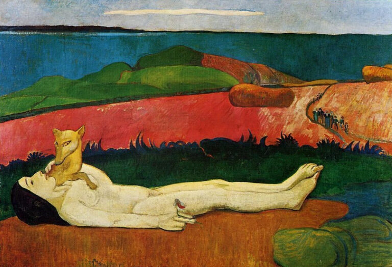 L’éveil du printemps (defloration) – Paul Gauguin Paul Gauguin