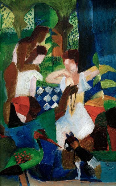 Le bijoutier turc – August Macke August Macke