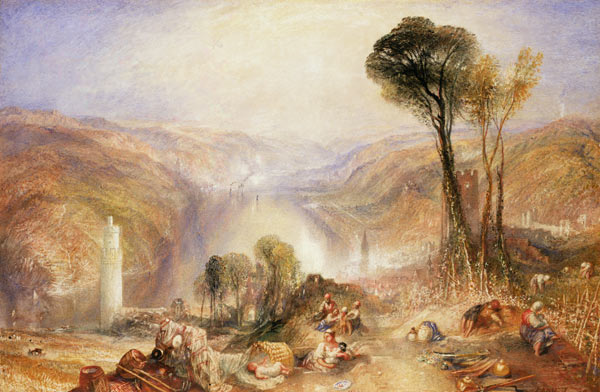 Oberwesel – William Turner William Turner