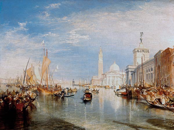 Venise Dogana et S.Giorgio Maggiore – William Turner William Turner