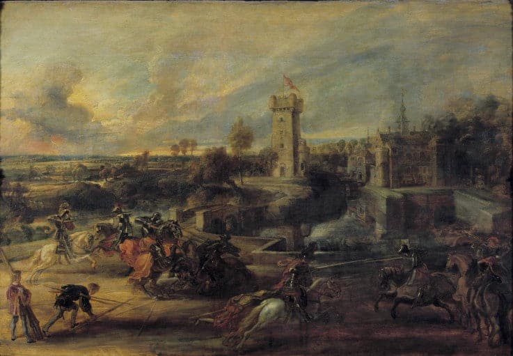 Tournoi devant le château de Steen – Peter Paul Rubens Peter Paul Rubens