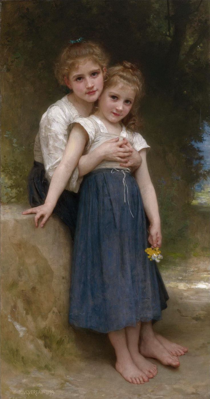 Deux sœurs – William Bouguereau William Bouguereau