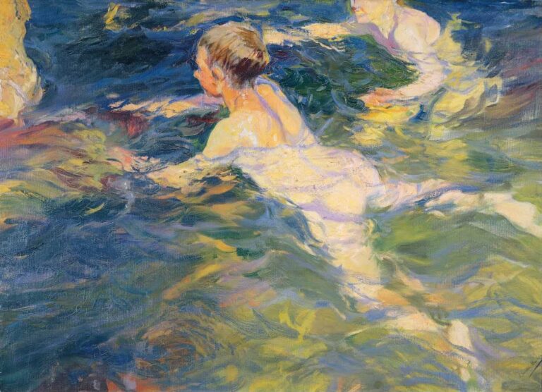 Les nageurs jávea – Sorolla Joaquín Sorolla