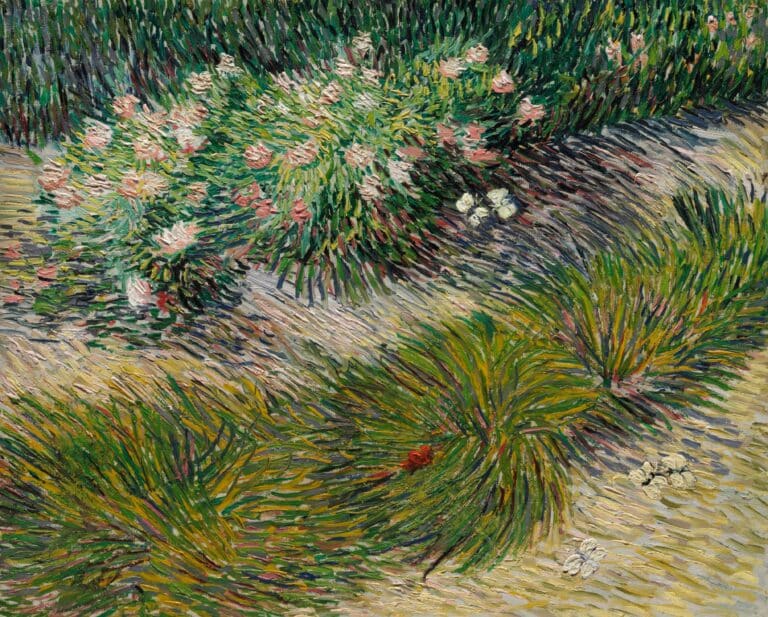 Papillons et fleurs – Van Gogh Vincent Van Gogh