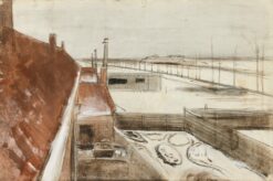 Vue du studio de La Haye – Van Gogh Vincent Van Gogh
