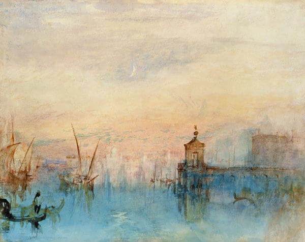 Venise avec la première croissant de lune – William Turner William Turner