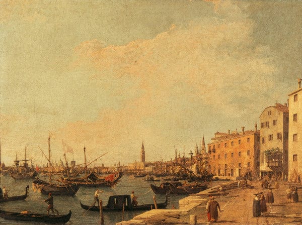 Riva degli Schiavoni – Côté ouest, c.1730 – Giovanni Antonio Canal Giovanni Antonio Canal