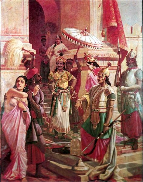 Victory of Meghanada – Raja Ravi Varma Raja Ravi Varma