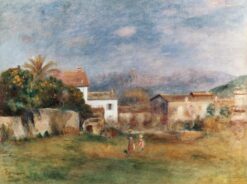 Vue près de Cagnes – Pierre-Auguste Renoir Pierre-Auguste Renoir