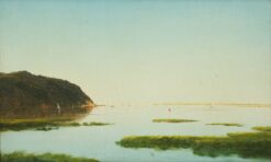 Vue de la rivière Shrewsbury, New Jersey – John Frederick Kensett John Frederick Kensett