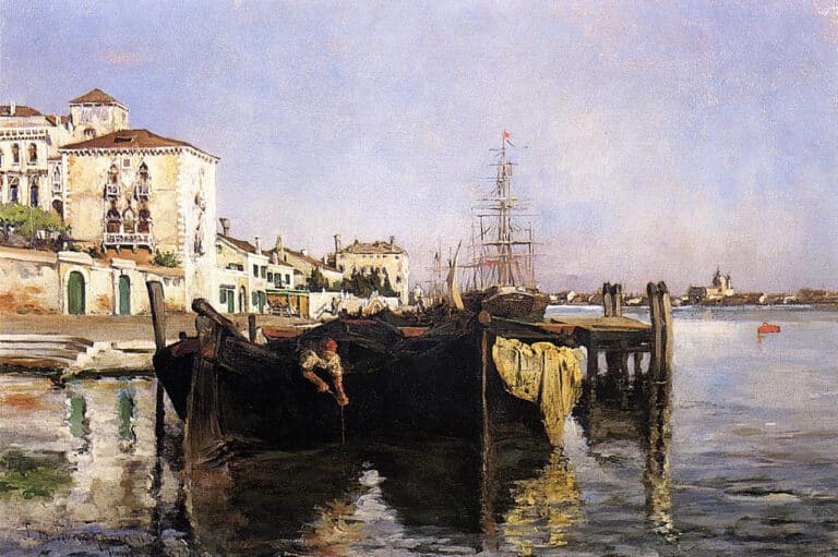 View of Venice – John Henry Twachtman John Henry Twachtman