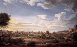 Vue de Rome depuis le mont Mario, au sud-est, 1749 – Giovanni Paolo Panini Giovanni Paolo Panini