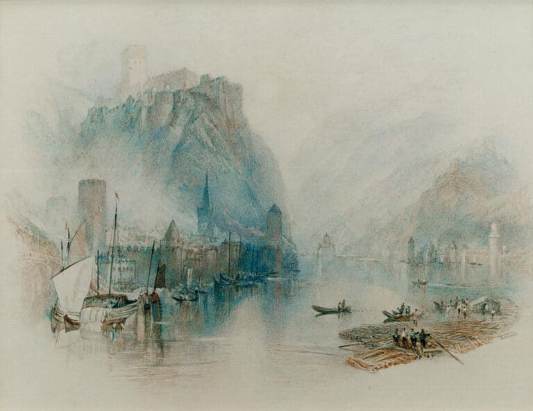 Châteaux sur le Rhin – William Turner William Turner