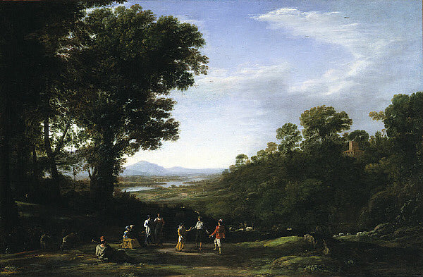 Villagers Dancing – Claude Lorrain Claude Lorrain