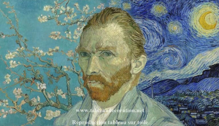 Tableau Van Gogh portrait Vincent Van Gogh