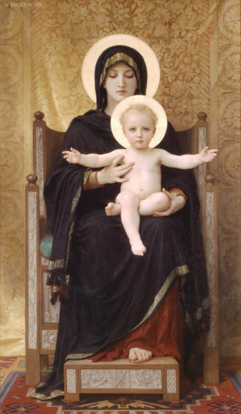 Vierge et enfant – William Bouguereau William Bouguereau