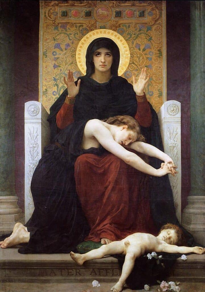 Couette vierge – William Bouguereau William Bouguereau