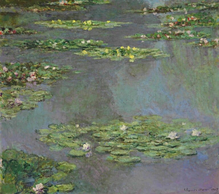 Nymphéas 1905 – Claude Monet "Les Nymphéas" de Claude Monet