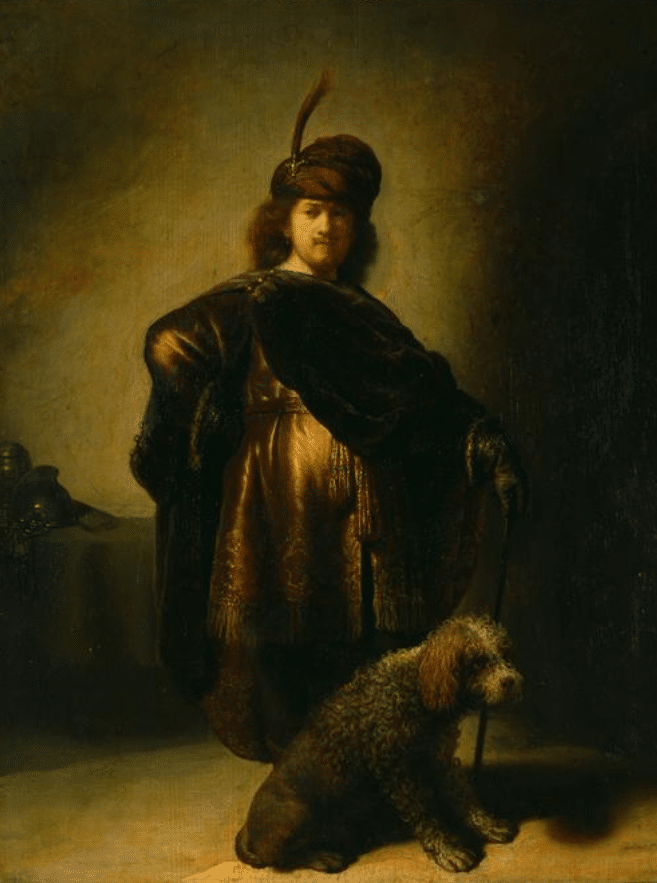 Autoportrait en costume oriental – Rembrandt van Rijn Rembrandt van Rijn