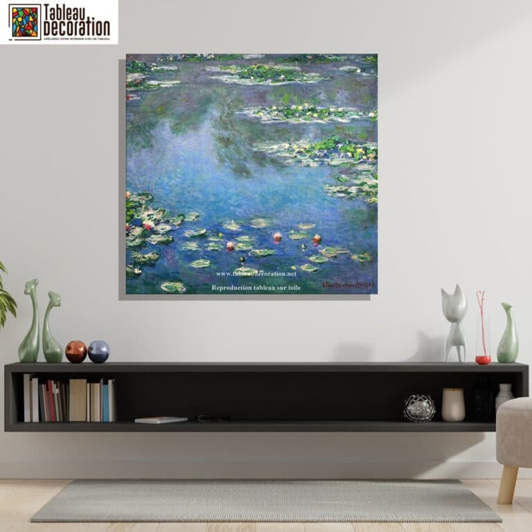 Nymphéas – Tableau connu Claude Monet "Les Nymphéas" de Claude Monet 5